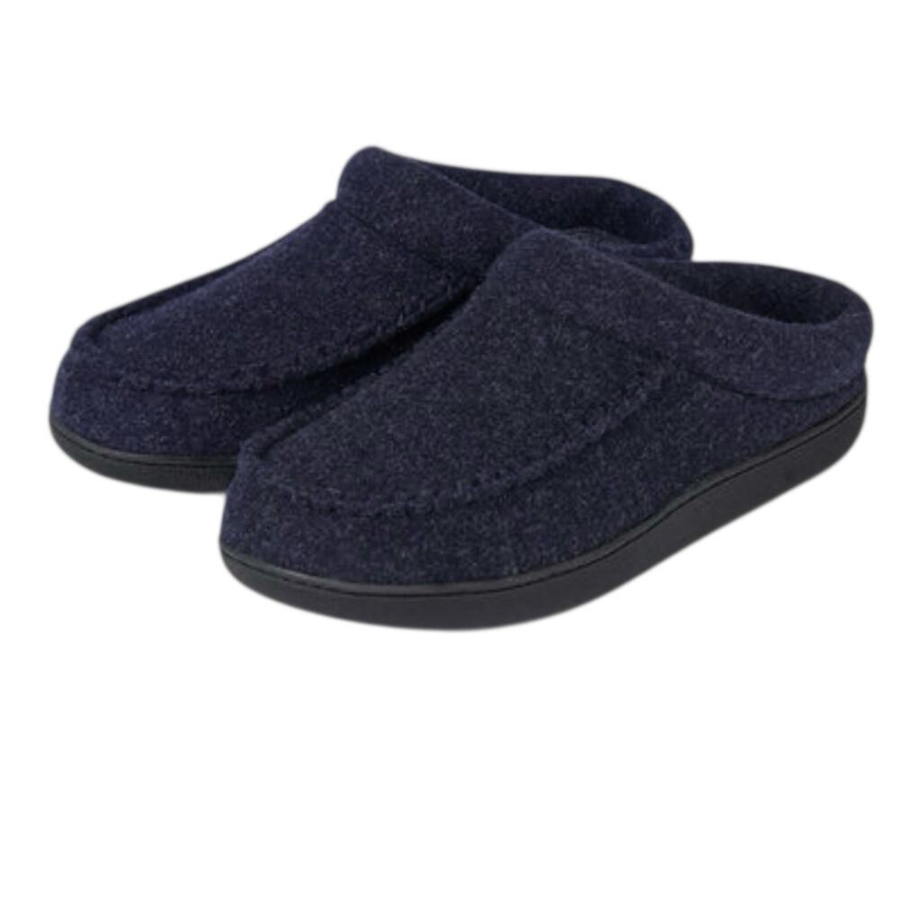 Slippers for Men's 32 degrees Indoor Outdoor Blue Slip On Memory Foam SZ/L